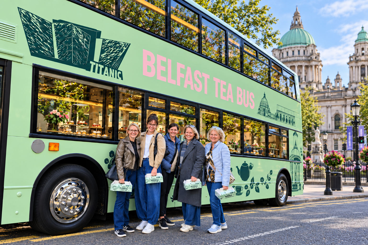 tea bus in Belfast