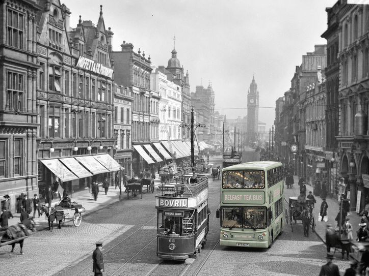 tea bus in Belfast